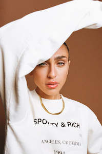 Jewellery: PORTER HAILEY SNAKE NECKLACE-4mm X 45cm