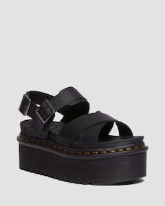 Dr Martens: DR MARTENS VOSS II QUAD CROSS STRAP SANDAL