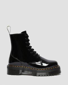 DR MARTENS JADON PATENT LEATHER BOOT