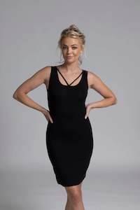 Nes: NES MID LATTICE SLIP-BLACK