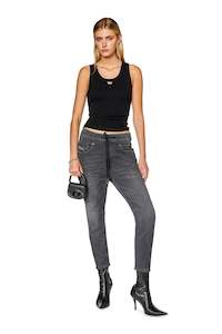 Summer 2024: DIESEL D-FAYZA JOGG SWEAT JEAN-CHARCOAL