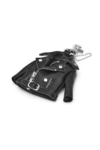STOLEN LEATHER JACKET KEYRING