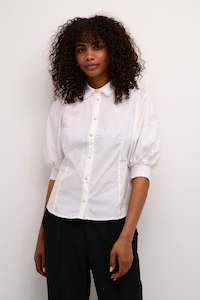 Karen By Simonsen: KBS CHILLYKB BLOUSE-WHITE