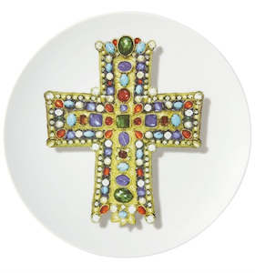 Homeware: CHRISTIAN LACROIX DESSERT PLATE LACROIX LACROIX