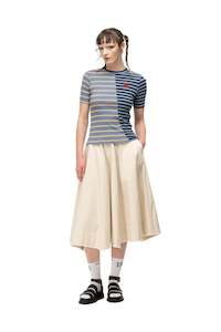 Spring 2025: NOMD DIVIDED TEE-BLUES