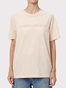 Camilla And Marc: CAMILLA & MARC ASHER TEE-BISQUE
