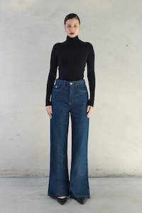 Pants: SOFINA IRINA JOSEFINA DENIM PANT-INDIGO