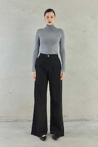 Pants: SOFIA IRINA JOSEFINA DENIM PANT-BLACK