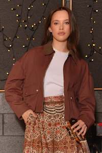 Clothing: COOPER COLLAR MY WORLD JACKET