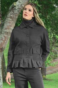 CURATE RUFF STUFF JACKET-BLACK