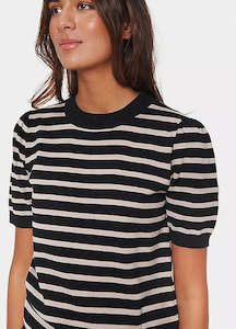 Autumn 2025: SAINT TROPEZ MILA SS STRIPED PULLOVER
