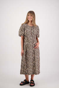 BRIARWOOD STEPH DRESS-LEOPARD