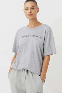 Camilla And Marc: CAMILLA & MARC GRAYSON TEE-GREY