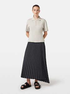 SCOTCH & SODA TAILORED PLEATED SKIRT
