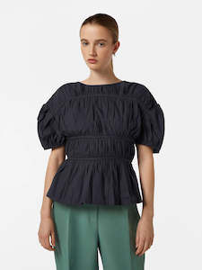 SCOTCH & SODA GATHERED COTTON TOP