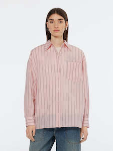 SCOTCH & SODA STRIPED OVERSIZE SHIRT