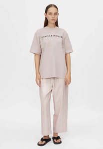 Camilla And Marc: CAMILLA & MARC CAPELLA LOGO TEE-ASH LILAC