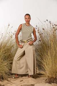 Maud Dainty: MAUD DAINTY INDIANA SKIRT-SAFARI