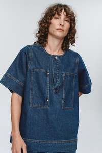 Marle: MARLE PATCH POCKET SHIRT