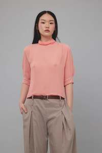 New Arrivals: ZAMBESI ACCENT TOP-ROSEWATER