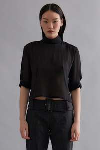 ZAMBESI ACCENT TOP-NOIR