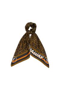 New Arrivals: KAREN WALKER LEOPARD CLASSIC SILK SCARF