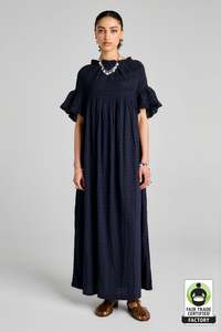 KAREN WALKER THEIA SMOCKED DRESS