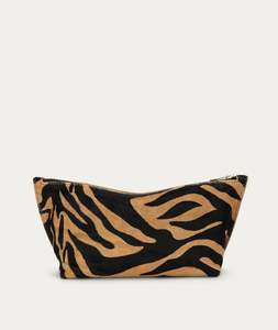 DEADLY PONIES POUCHER GRANDE-ZIGER CALF HAIR