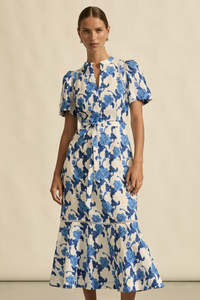 Zoe Kratzmann: ZOE KRATZMANN CABLE DRESS-AZURE BOUQUET