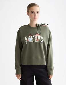 SCOTCH & SODA ELEVATED ARTWORK SWEATER