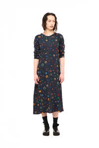 NOMD UNMIXED SLIP DRESS