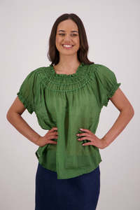 BRIARWOOD POLLY TOP-GREEN
