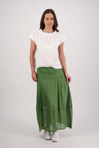 BRIARWOOD TUTTI BUBBLE SKIRT-GREEN