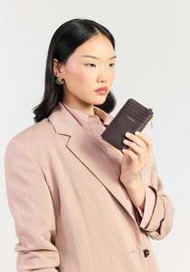 SABEN WINONA CARD HOLDER-CACAO
