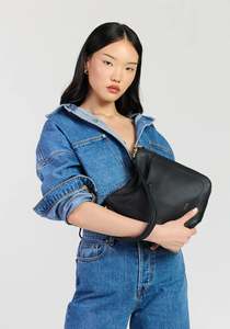SABEN ROSIE SHOULDER BAG-BLACK LUXE