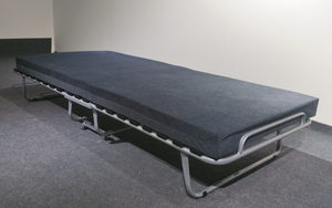 Mattress 90cm width with memory foam topper