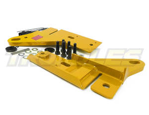 Other Parts For Ford Ranger Px2 2015 06 2018: Trundles Heavy Duty Yellow Tow Point (Pair) to suit Ford Ranger PX1/2/3 & Mazda BT-50 Series II 2011-2022