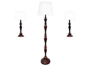 Lamp: Kensington Floor and Table Lamps Set