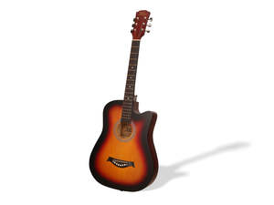 DS 38'' Acoustic Guitar - Orange