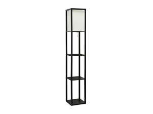 Lamp: Nikko Floor Lamp Black