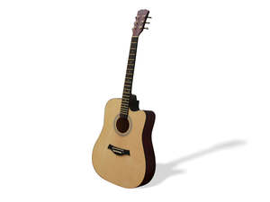 Acoustic Guitar: DS 41'' Acoustic Guitar - Natural Wood