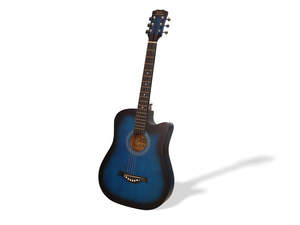 DS 38'' Acoustic Guitar - Blue