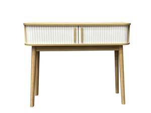 Console Tables: Marama Tambour Console Table
