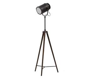 Flack Tripod Floor Lamp - Dark Walnut
