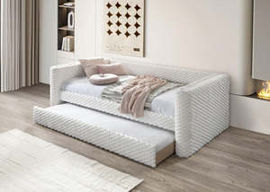 Eira Pull Out Day Bed - Snow White