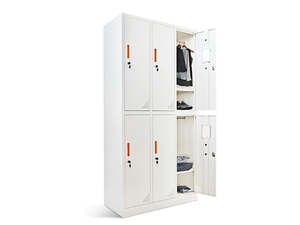 DS 6-Door Locker - Creamy White