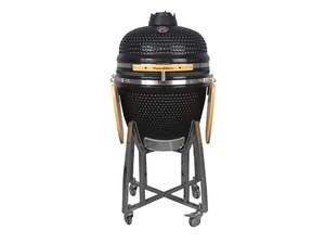 Kamado BBQ Grill Black - 21 Inch