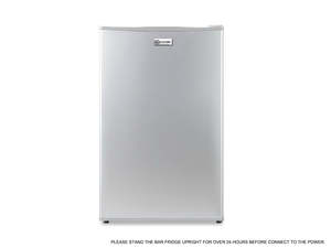Novello Bar Fridge Grey - XL/86L