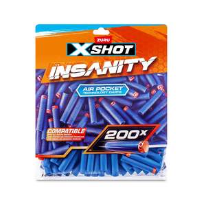 Toys: ZURU X-Shot Insanity Refill Darts (200-Pack)