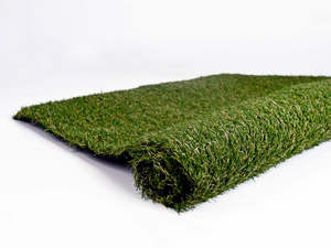 Synthetic Turf: 4-Colored 30 mm Artificial Grass - 1x10 m Roll
